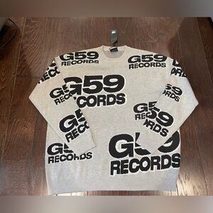 Grey Five Nine Records G59 Suicide Boys GreyGods Knit Sweater Size Large NEW